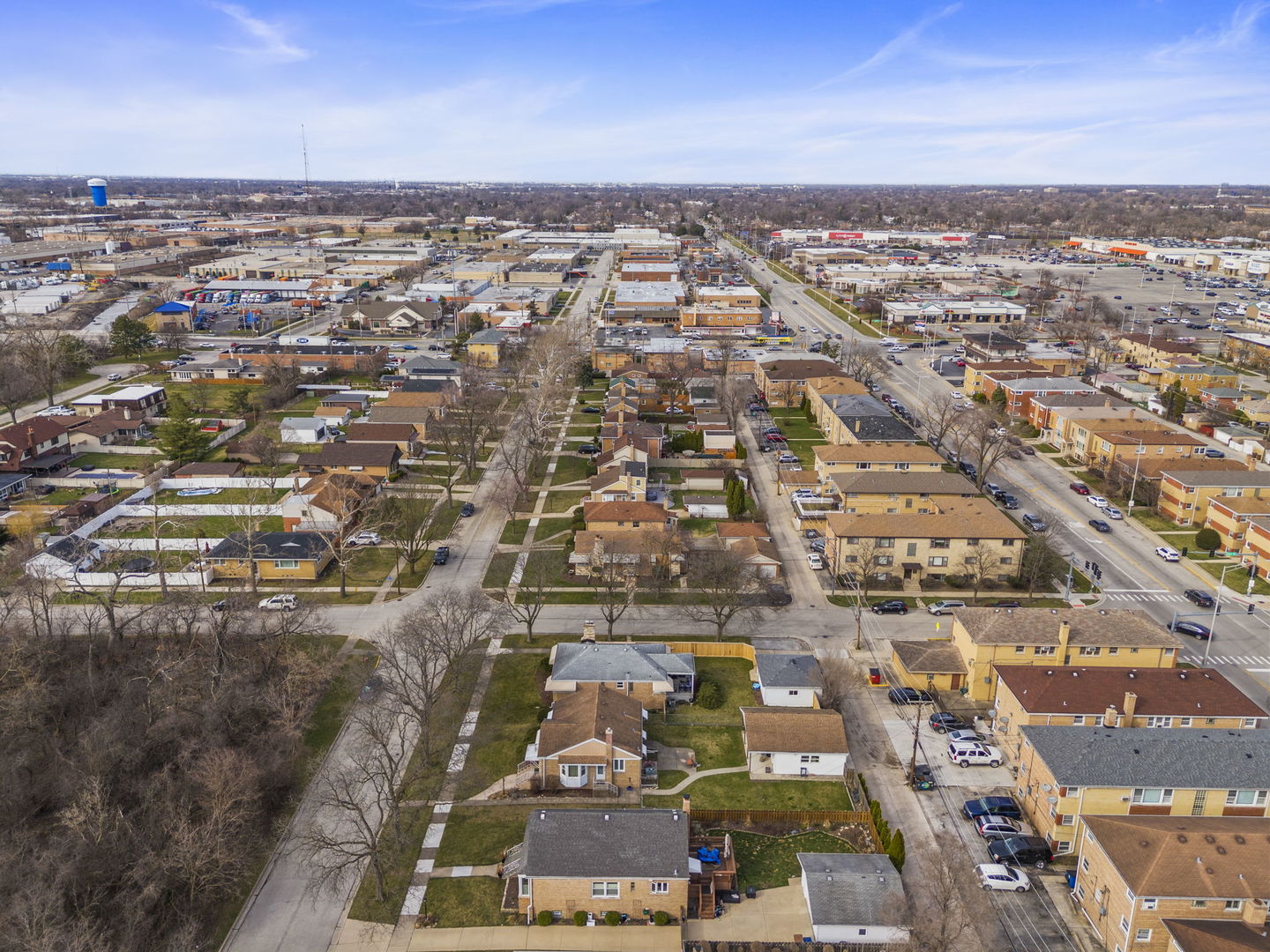2301 18th Avenue North Riverside, IL 60546 - Photo 24 of 28 an aerial view of residential houses with city view