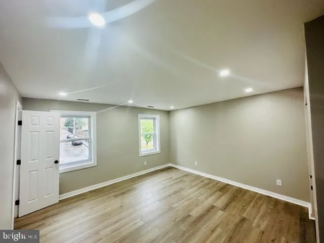 a view of empty room