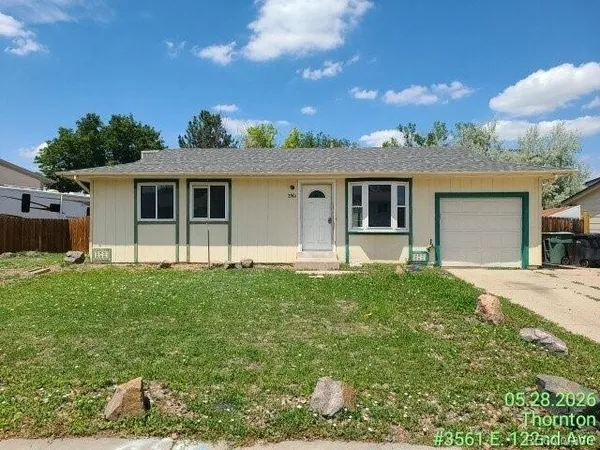 $320,000 | 3561 East 122nd Avenue, Thornton, CO 80241