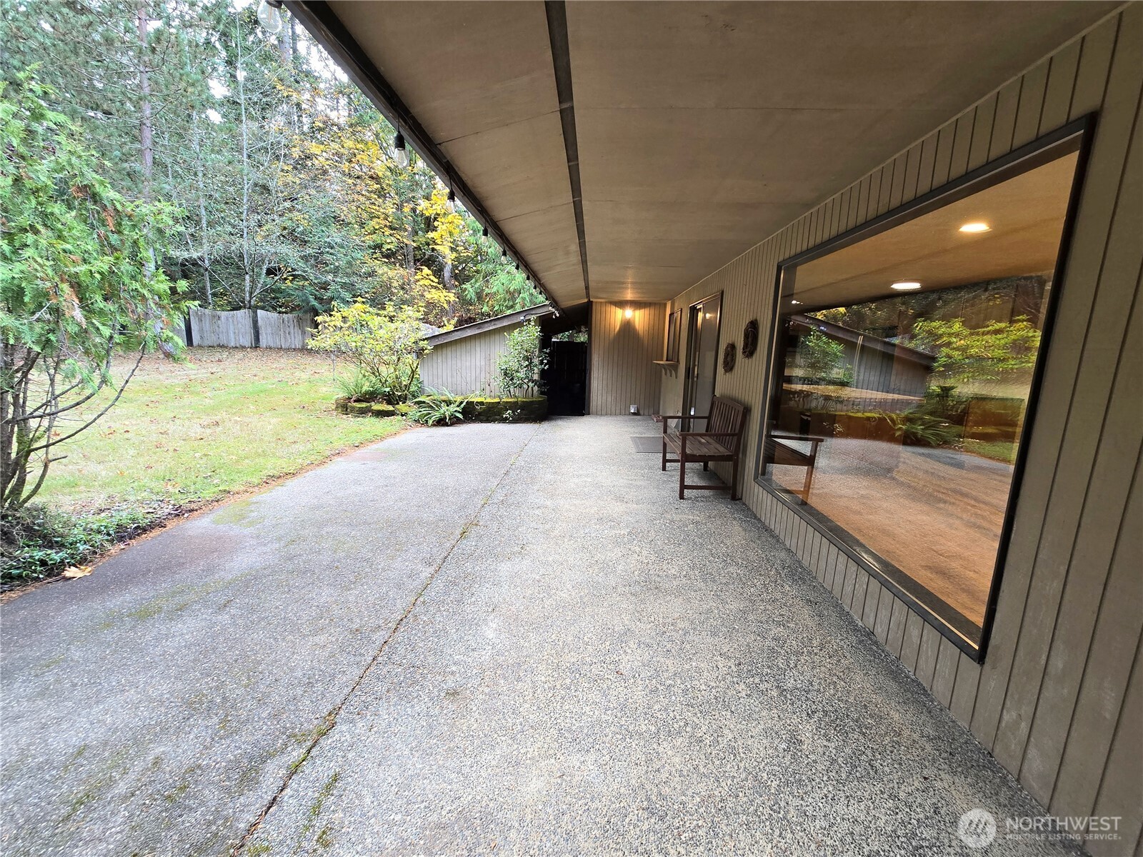 639 Lower Elwha Road Port Angeles, WA 98363 - Photo 31 of 38 a view of a back yard from a building