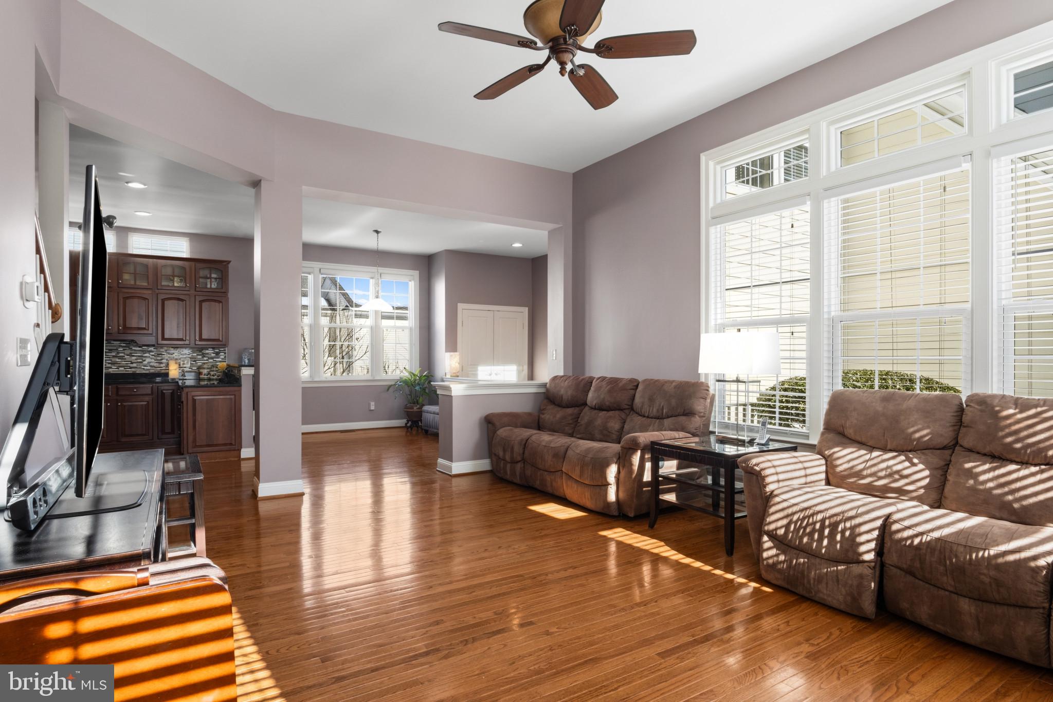 9223 Ox Road Lorton, VA 22079 - Photo 21 of 52 Entertainment Room off Kitchen with Small Office