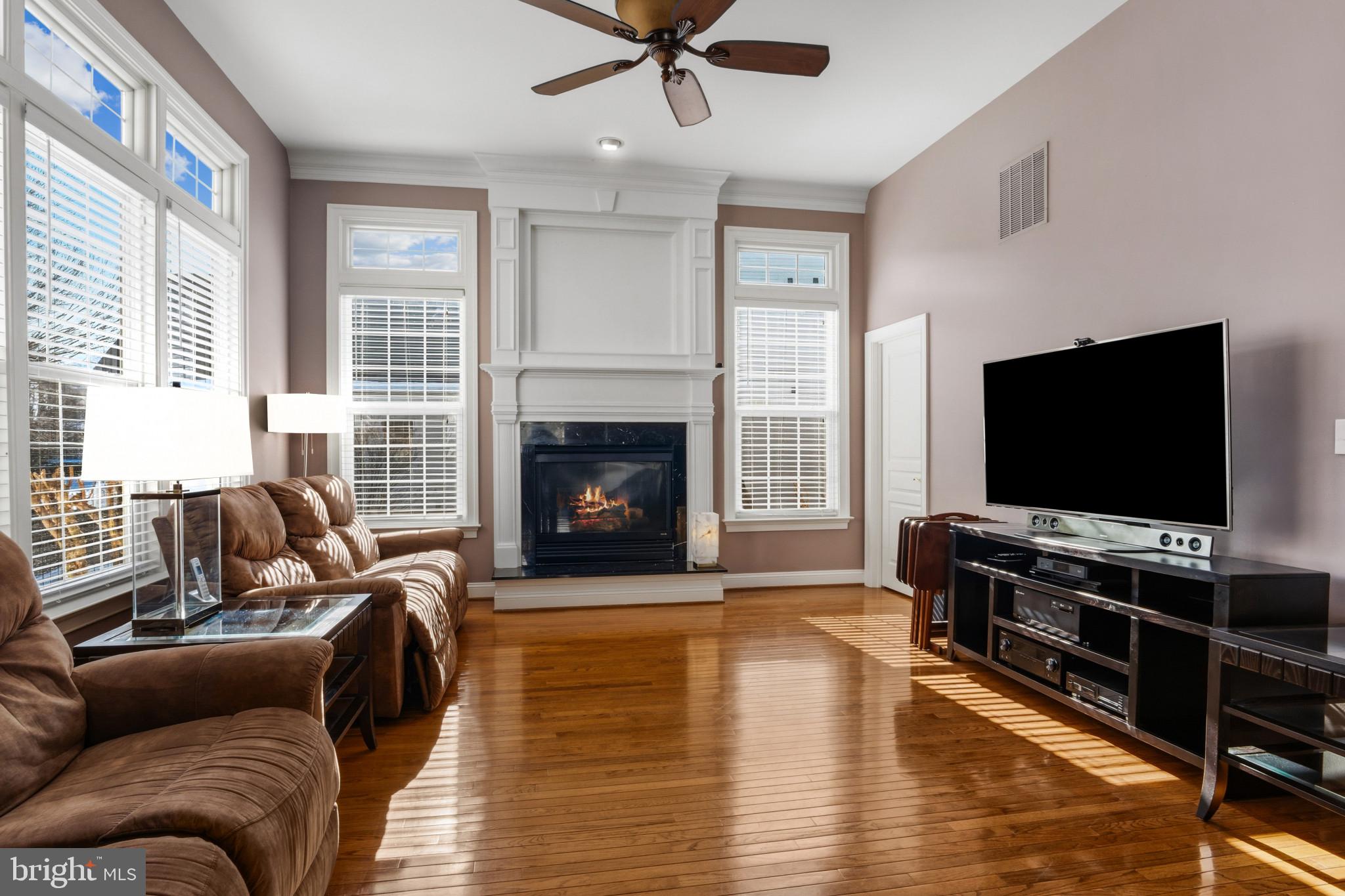 9223 Ox Road Lorton, VA 22079 - Photo 24 of 52 Entertainment Room off Kitchen-Open Concept