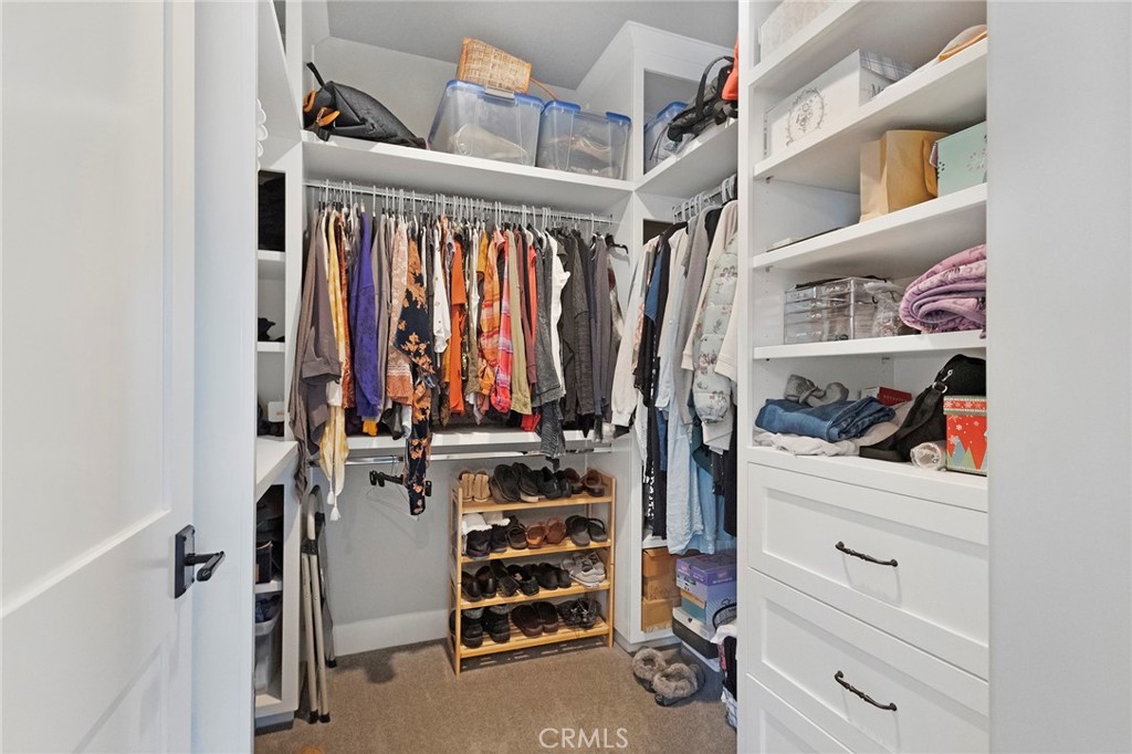 3424 Hackamore Lane Chico, CA 95973 - Photo 37 of 67 a view of walk in closet with clothes and shoes
