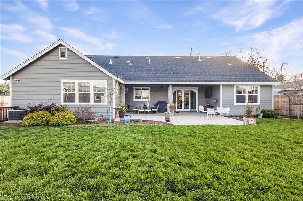 3424 Hackamore Lane Chico, CA 95973 - Photo 55 of 67 a front view of house with yard and outdoor seating