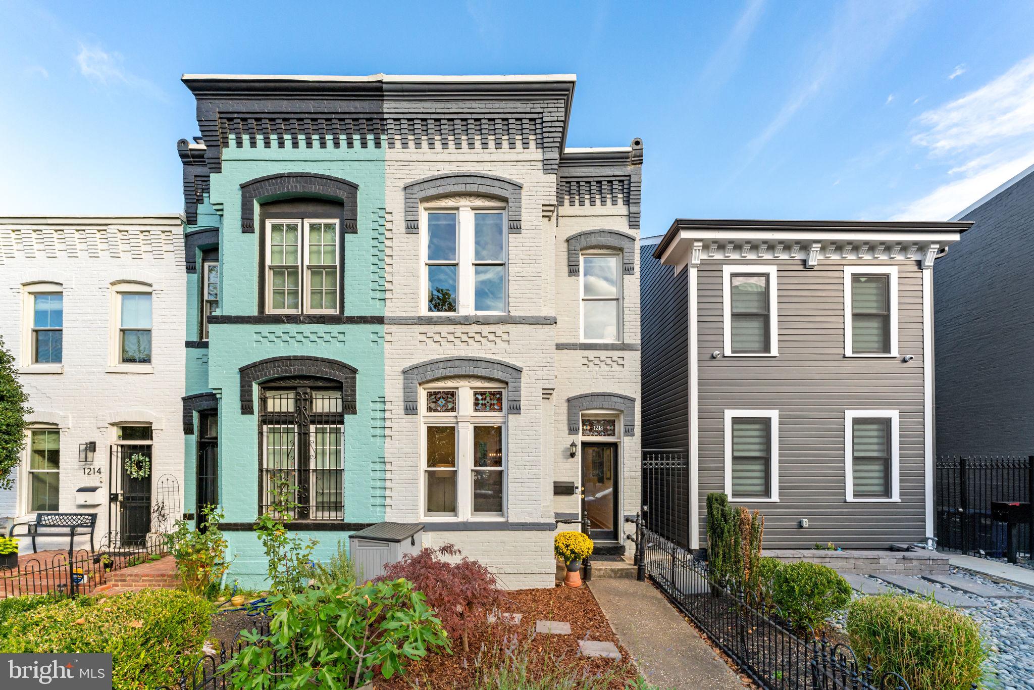 1218 G Street Southeast Washington, DC 20003 - Photo 35 of 37 a front view of a house