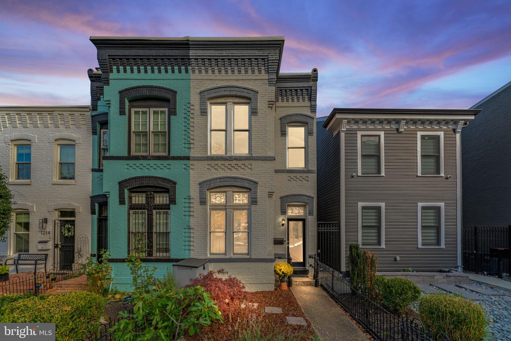 1218 G Street Southeast Washington, DC 20003 - Photo 36 of 37 a front view of a house
