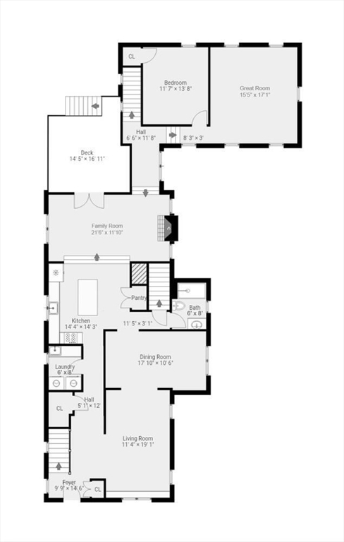 56 Grapevine Avenue Lexington, MA 02421 - Photo 36 of 38 a white kitchen with cabinets and white appliances