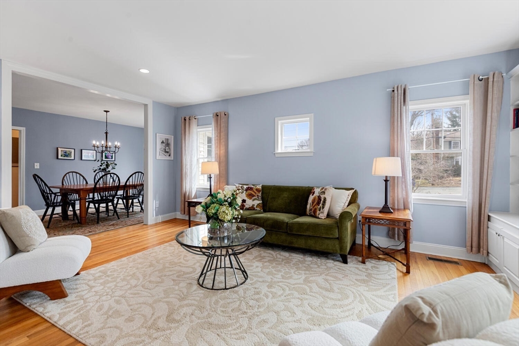 56 Grapevine Avenue Lexington, MA 02421 - Photo 7 of 38 a living room with furniture and wooden floor