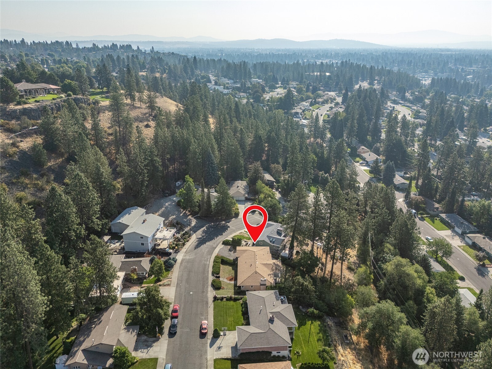 2811 West Weile Avenue Spokane, WA 99208 - Photo 36 of 39 a view of city and mountain