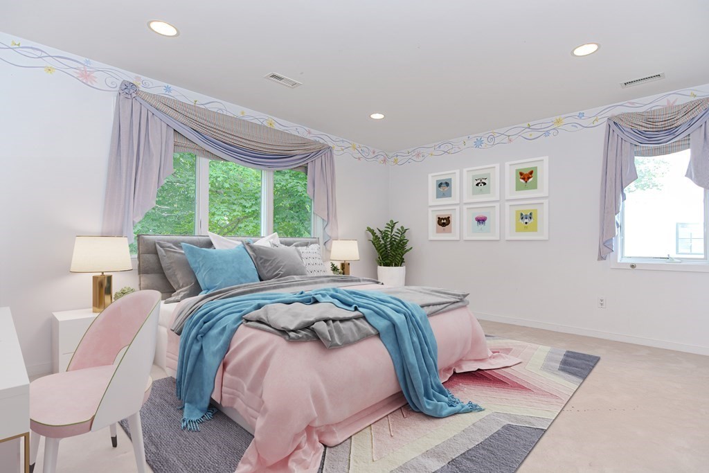 14 Columbine Road Newton, MA 02459 - Photo 14 of 36 a bed room with a bed and a chair