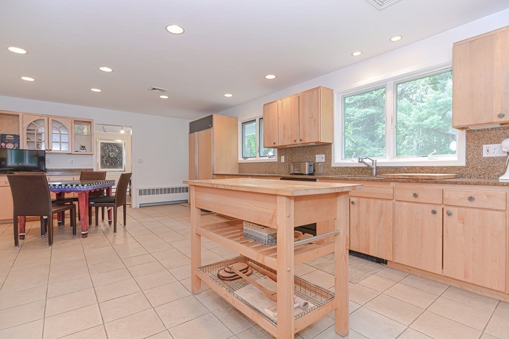 14 Columbine Road Newton, MA 02459 - Photo 6 of 36 a kitchen with counter top space cabinets and appliances