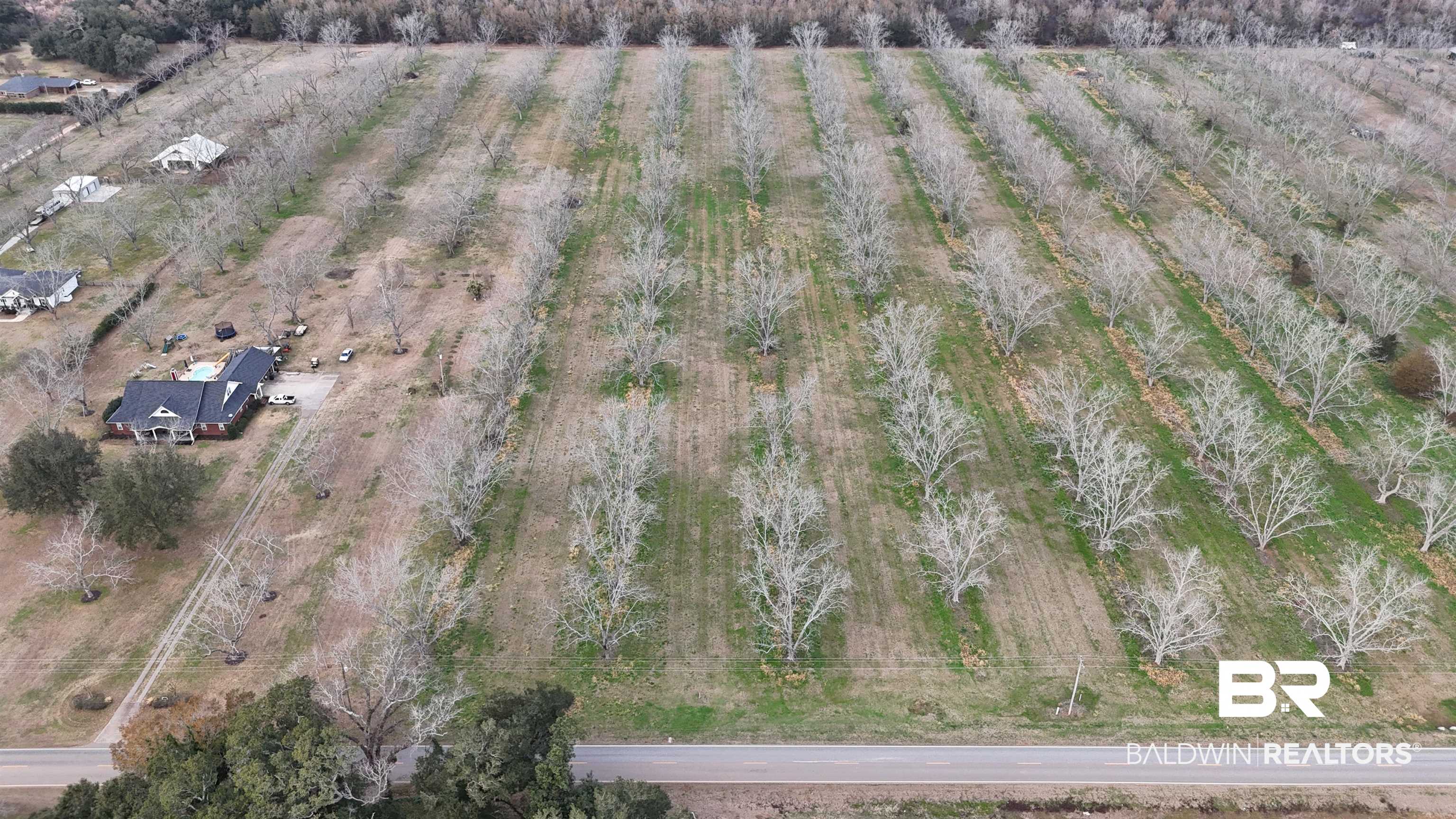 0 Underwood Road Summerdale, AL 36580 - Photo 4 of 6 Aerial view with a rural view