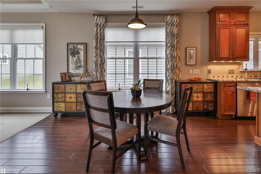 1035 Declaration Drive Bethlehem, PA 18017 - Photo 18 of 38 a view of a dining room with furniture window and wooden floor