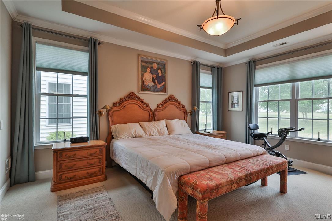 1035 Declaration Drive Bethlehem, PA 18017 - Photo 24 of 38 a bedroom with a bed and a large window