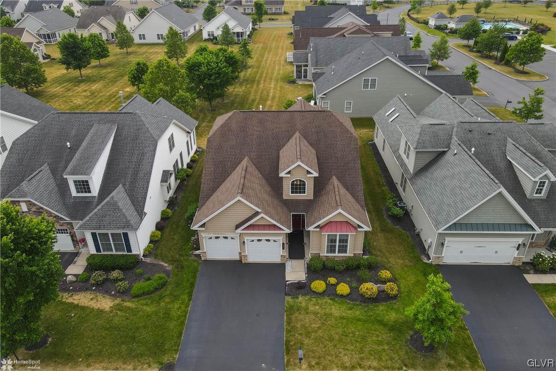 1035 Declaration Drive Bethlehem, PA 18017 - Photo 34 of 38 an aerial view of a house