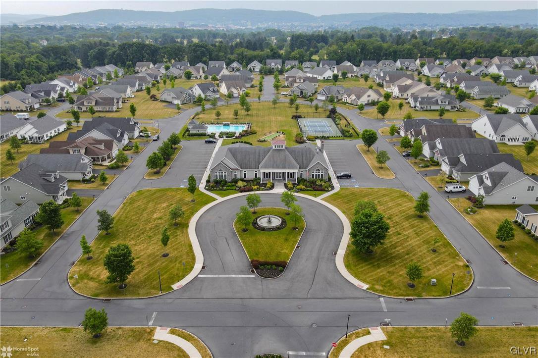 1035 Declaration Drive Bethlehem, PA 18017 - Photo 36 of 38 an aerial view of a swimming pool