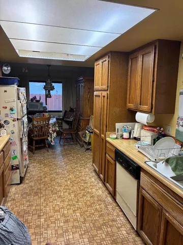 a room with storage and utility