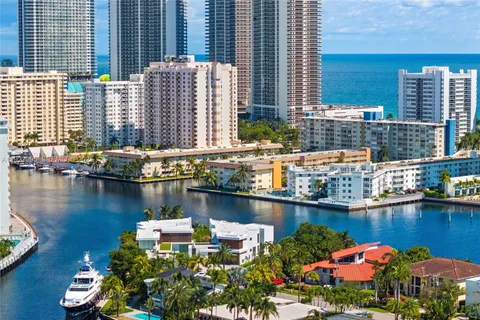 a view of a city with tall buildings