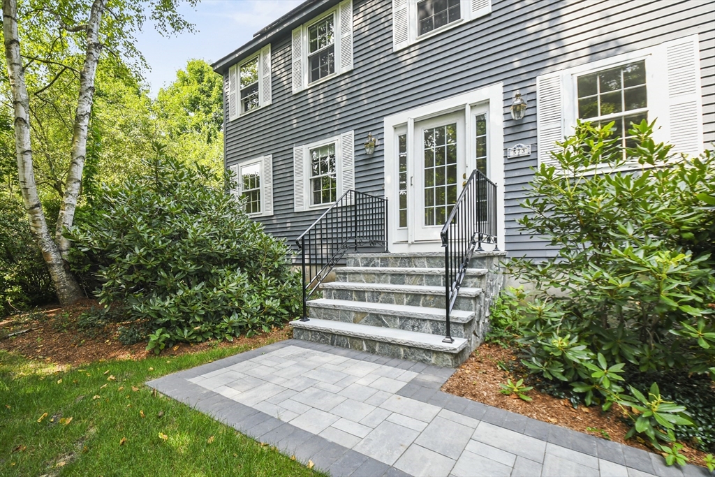 573 Main Street Dunstable, MA 01827 - Photo 1 of 42 front view of a house with a yard