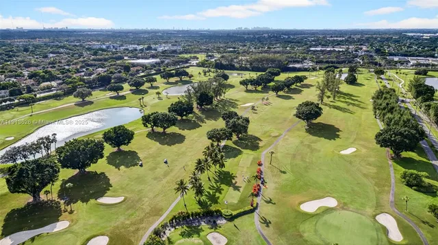 a view of an outdoor space and tennis court