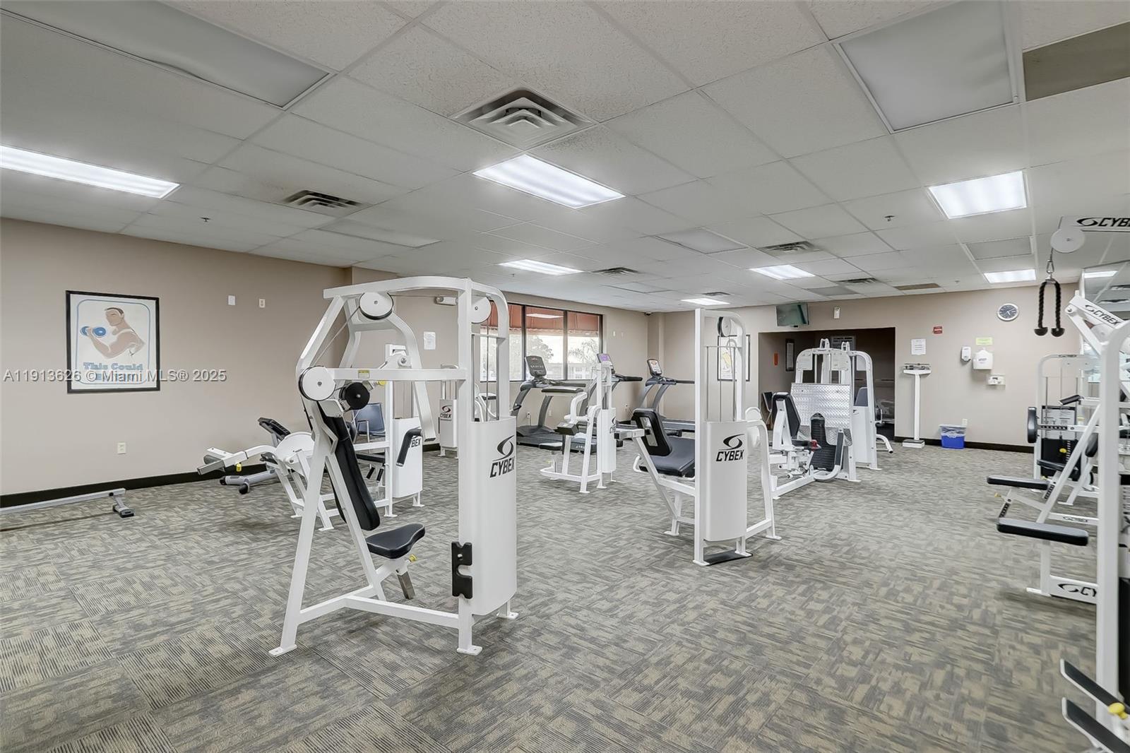 8900 Washington Street, Unit 410 Pembroke Pines, FL 33025 - Photo 51 of 79 a view of a room with gym equipment