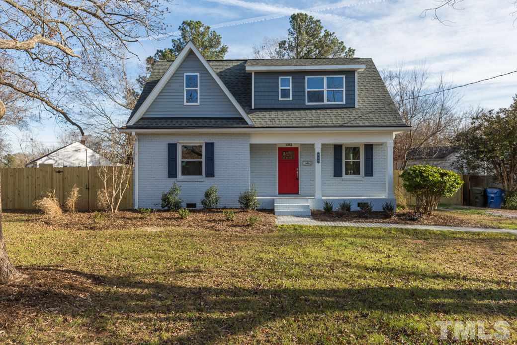 820 Colleton Road Raleigh, NC 27610 - Photo 1 of 25 a front view of a house with a yard