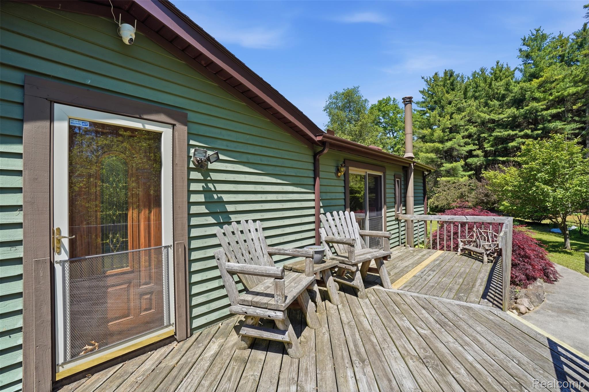 3167 Roods Lake Road Lapeer, MI 48446 - Photo 3 of 38 Front deck.