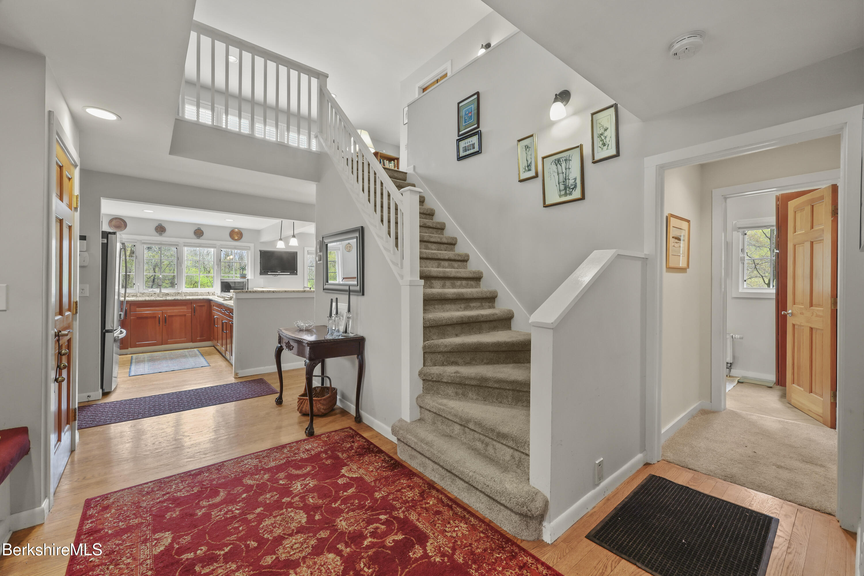 167 Bailey Road Lanesborough, MA 01237 - Photo 17 of 71 a view of entryway and hall with wooden floor