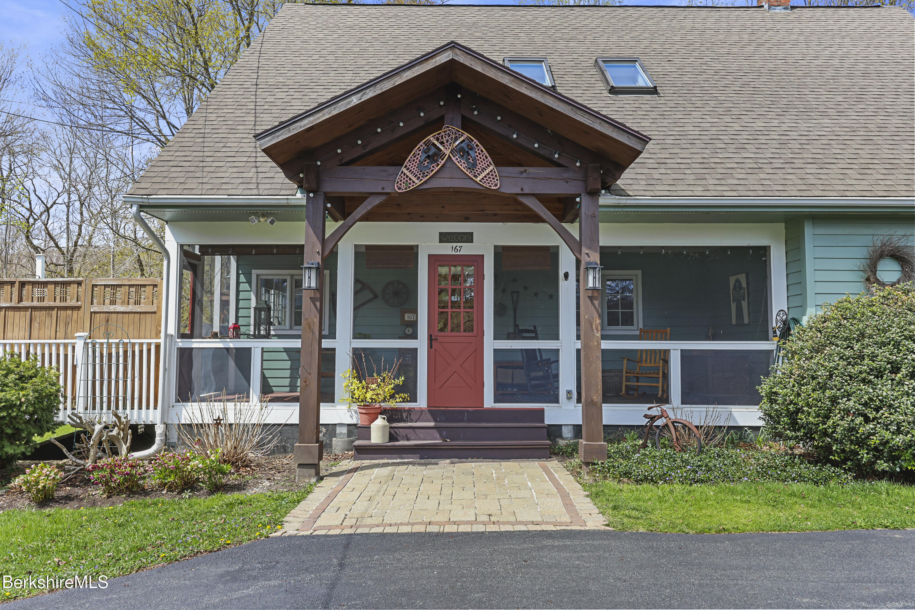 167 Bailey Road Lanesborough, MA 01237 - Photo 3 of 71 a front view of a house with garden