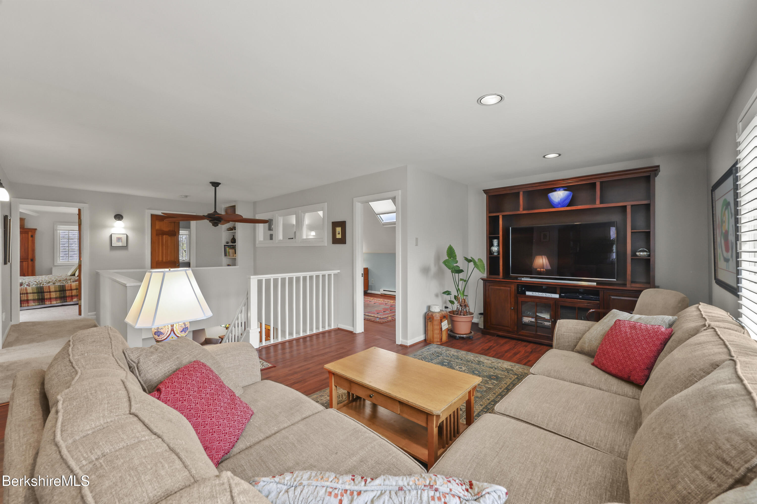 167 Bailey Road Lanesborough, MA 01237 - Photo 33 of 71 a living room with furniture and a flat screen tv