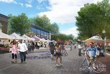 a group of people sitting outside of a house