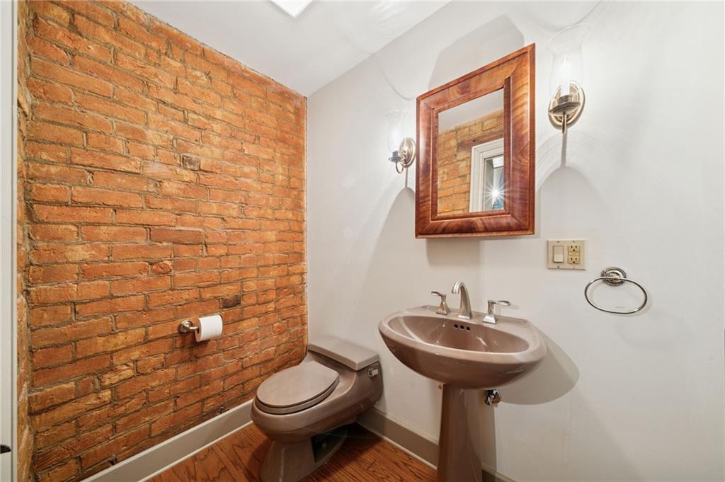 284 Eaton Run Road Jefferson, PA 15344 - Photo 14 of 41 a bathroom with a toilet sink and mirror