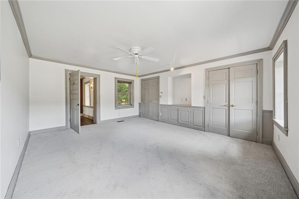 284 Eaton Run Road Jefferson, PA 15344 - Photo 23 of 41 an empty room with windows and closet