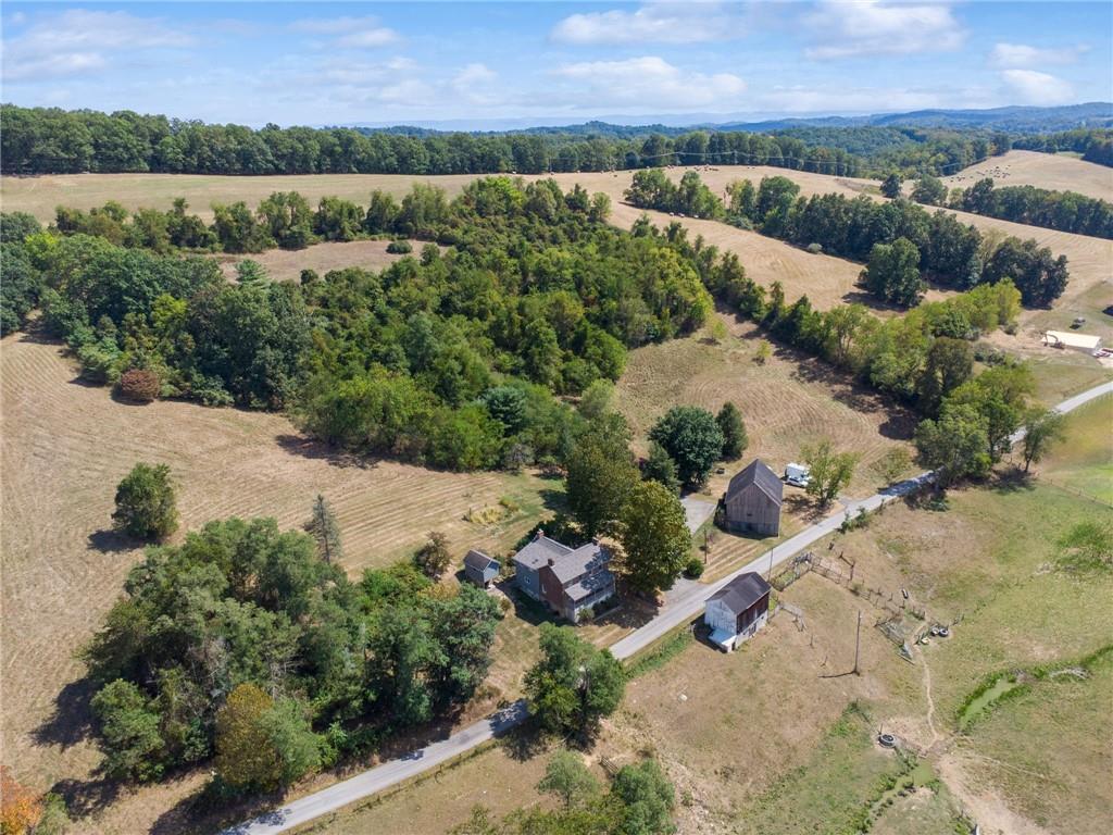 284 Eaton Run Road Jefferson, PA 15344 - Photo 3 of 41 an aerial view of a houses with outdoor space