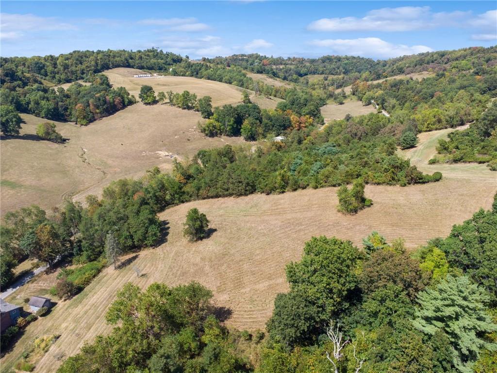284 Eaton Run Road Jefferson, PA 15344 - Photo 5 of 41 an aerial view of a house with a yard