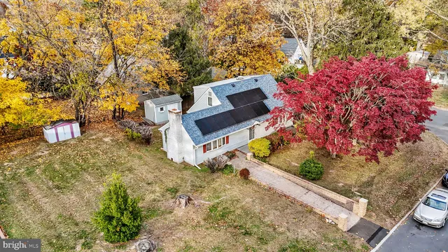 a house view with a yard