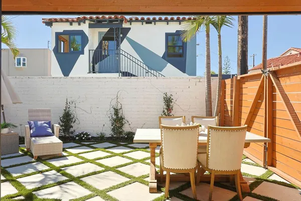 a view of balcony and patio