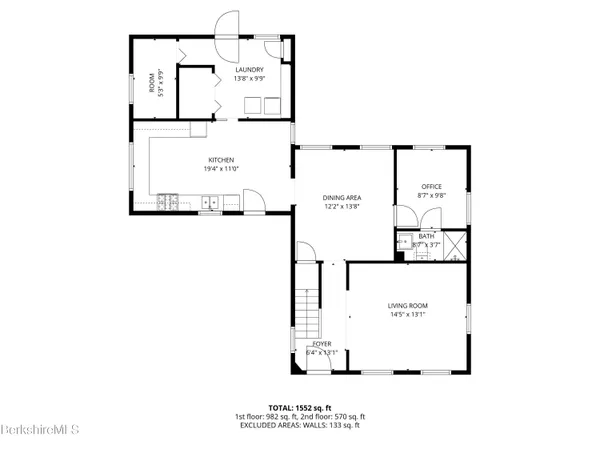 a picture of a floor plan