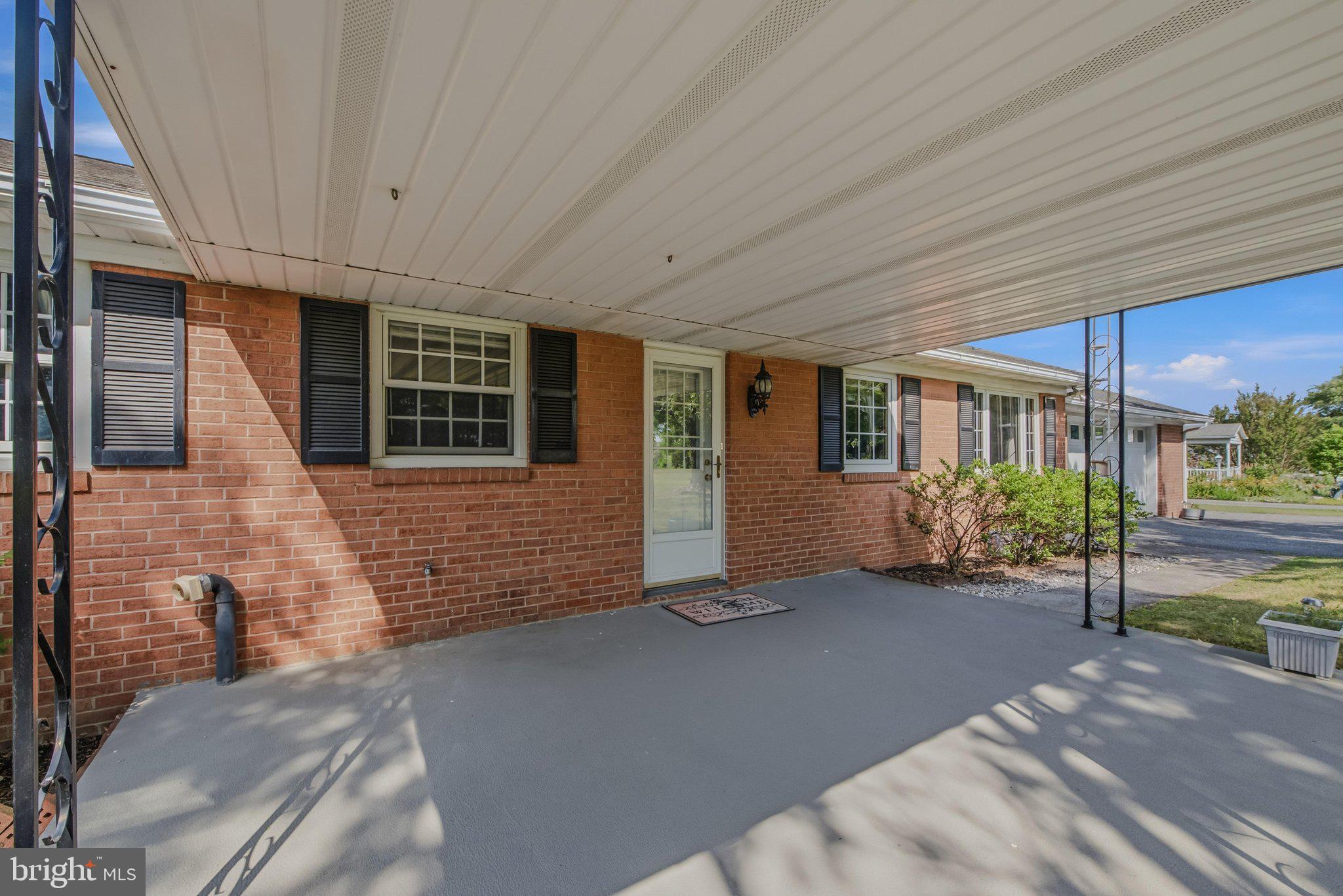 3203 Charles Town Road Kearneysville, WV 25430 - Photo 38 of 45 Outside you have a huge concrete patio w/ cover