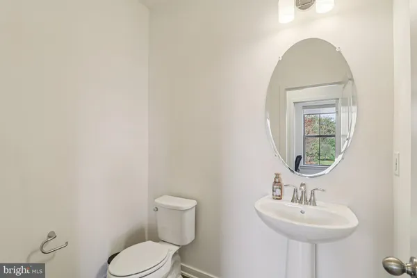 a view of a hallway with workspace