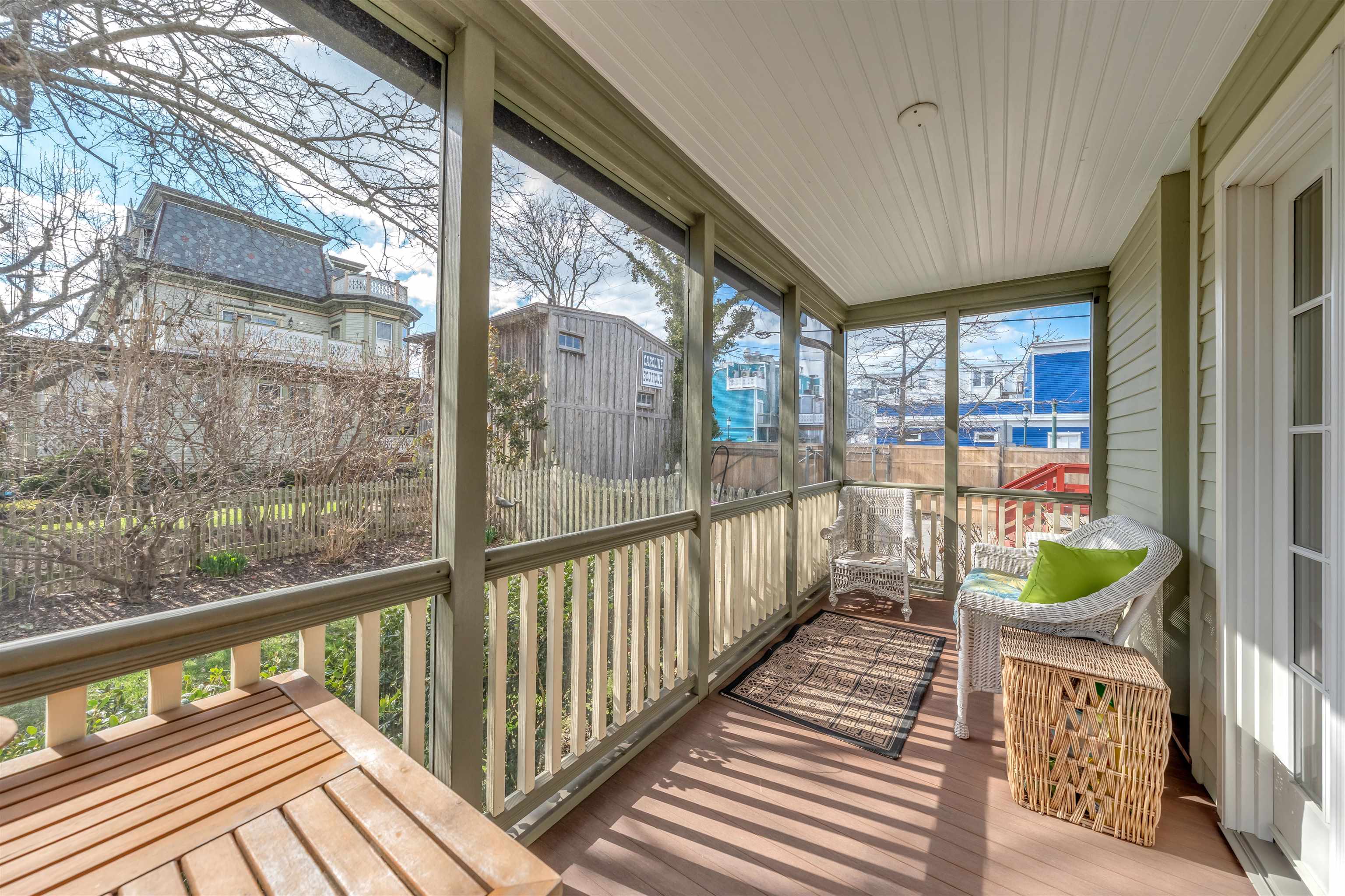 130 Decatur Street Cape May, NJ 08204 - Photo 47 of 50 a view of a balcony with chairs