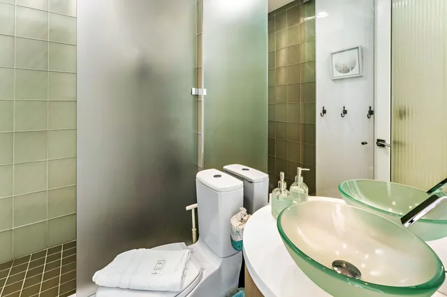 a view of a storage & utility room with washer and dryer