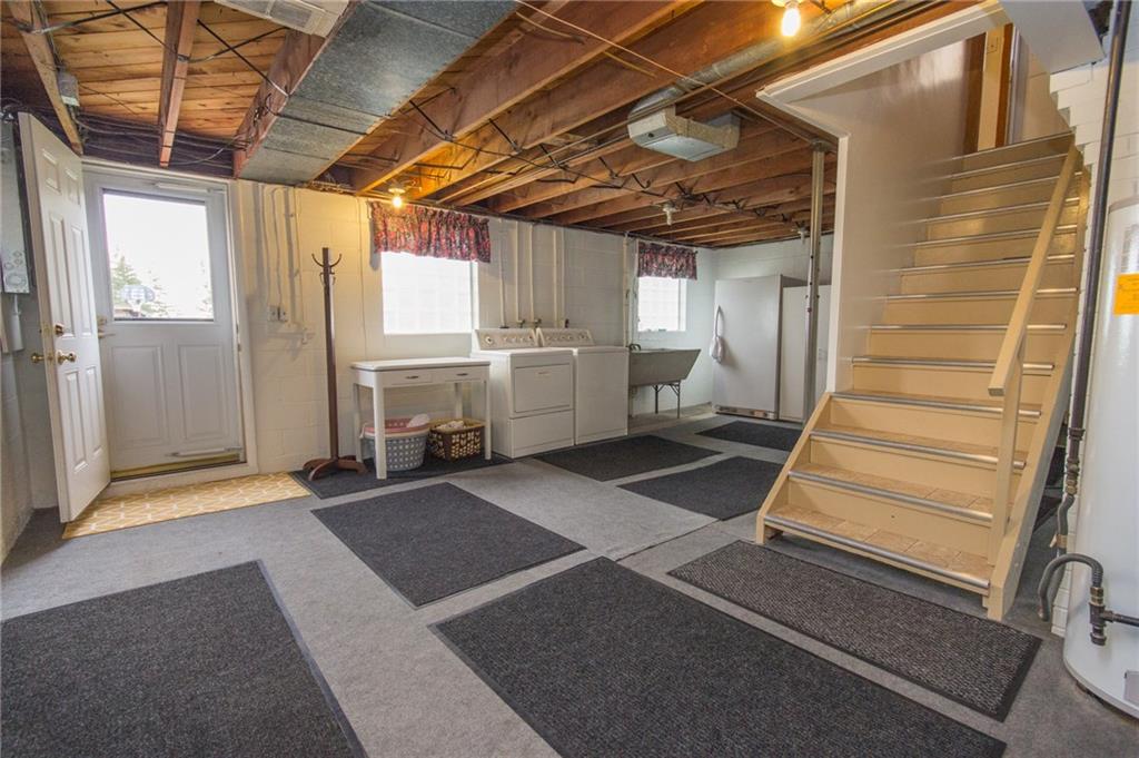 70 Darlington Road Patterson Heights, PA 15010 - Photo 16 of 20 WOW!!!!! Meticulously clean basement with walk-out to rear yard abutting Ninth Avenue. Tall ceillings are a nice feature. So much natural light really opens your options & the pleasantness of this area!