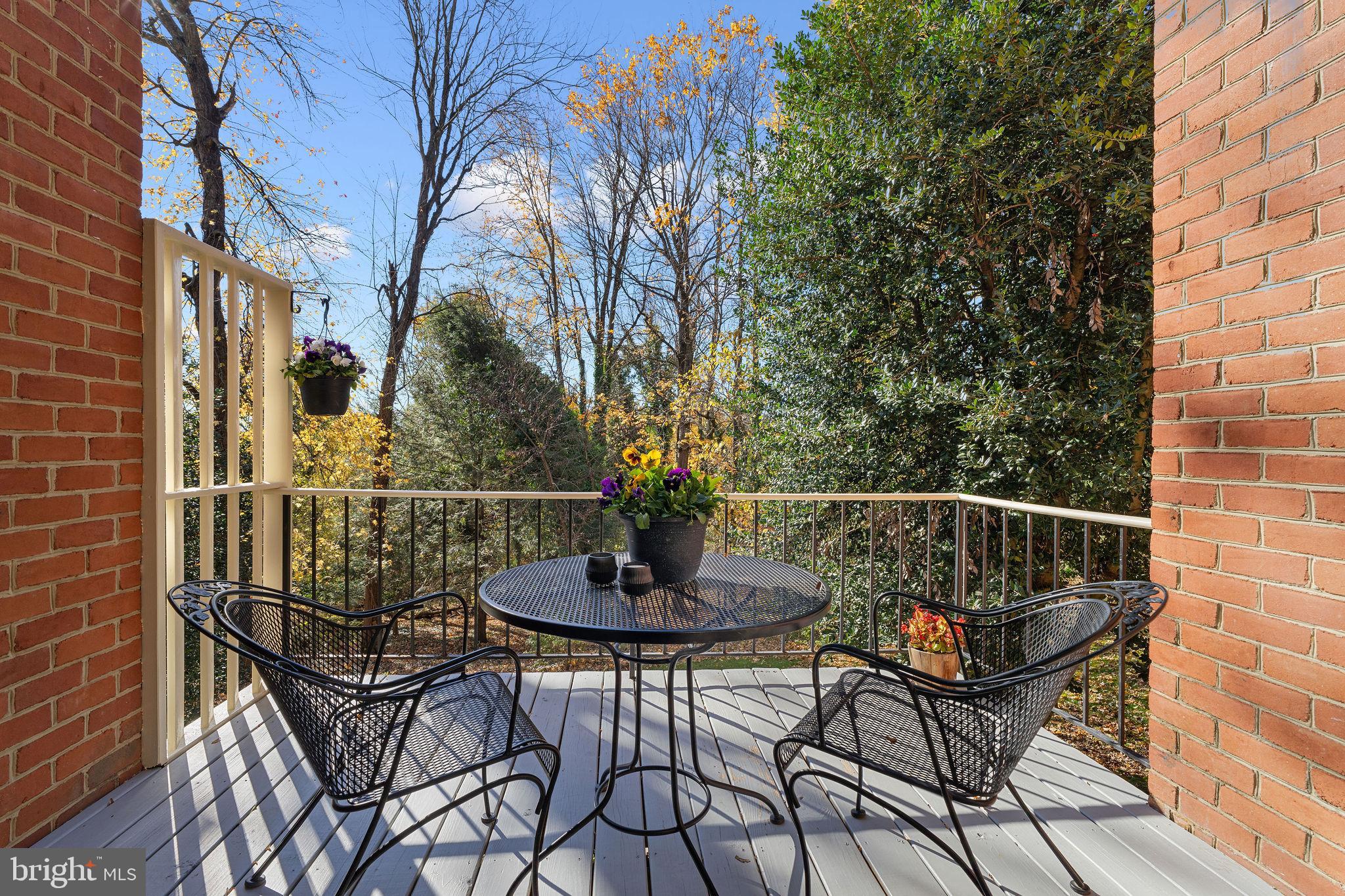 8007 Strauff Road, Unit 16 Towson, MD 21204 - Photo 19 of 49 a view of a chairs and tables in the patio
