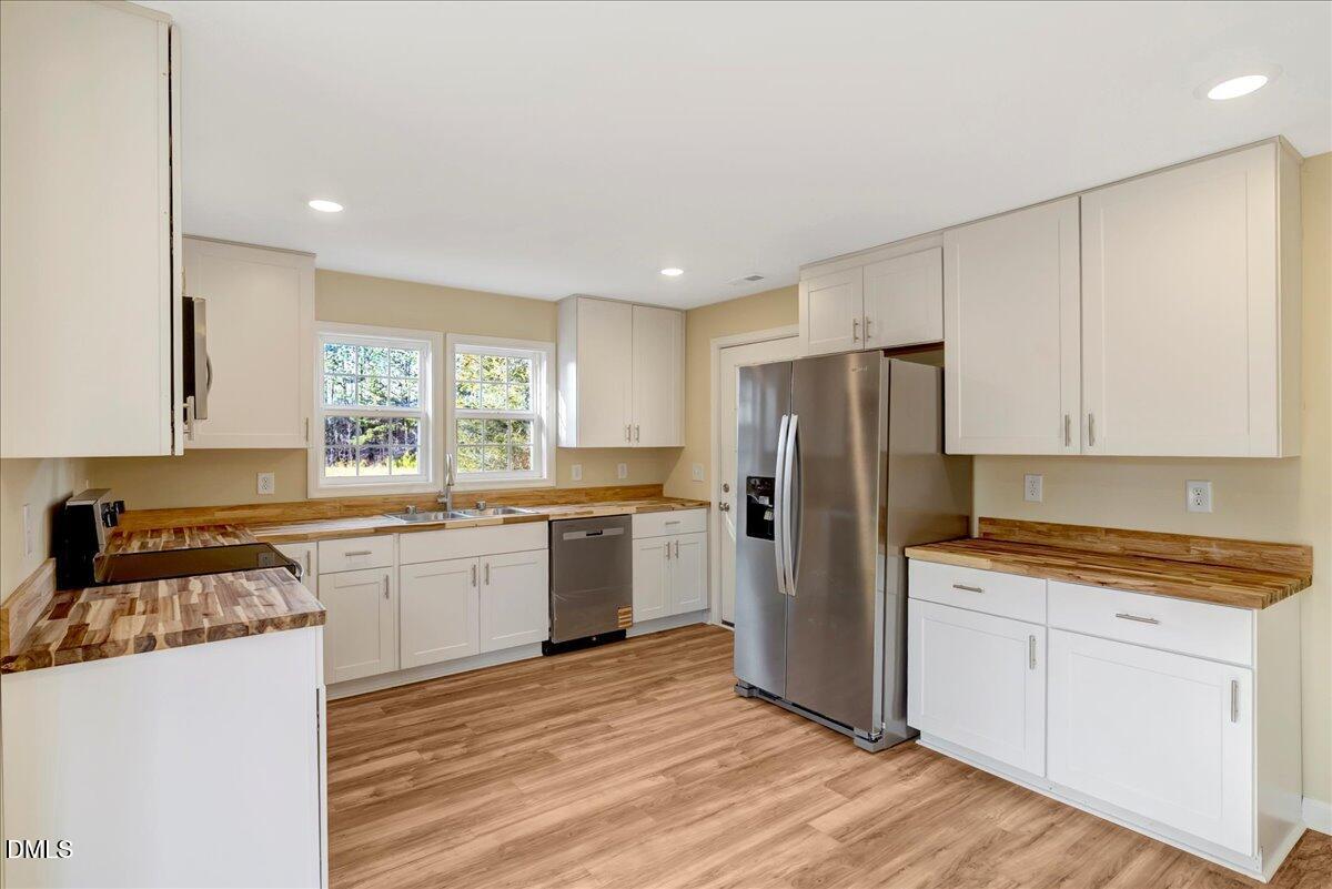 1003 Alert Road Warrenton, NC 27589 - Photo 8 of 20 The kitchen with beautiful butcher blocks countertops