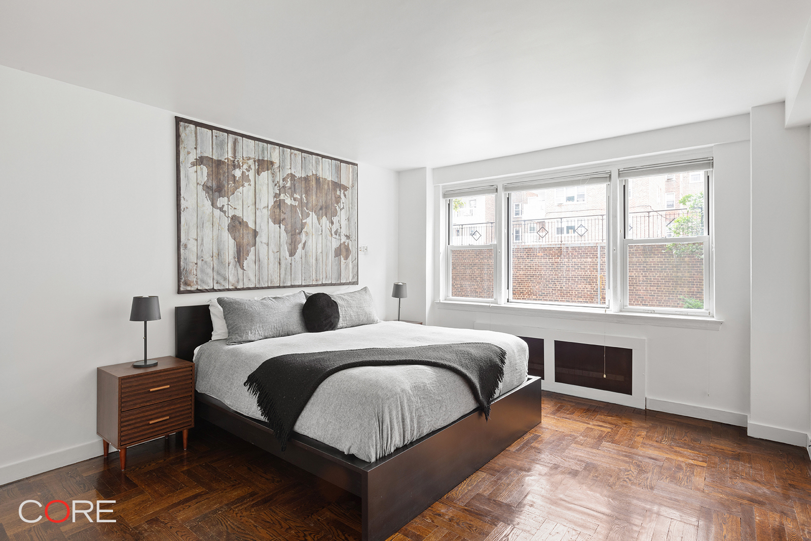 3725 Henry Hudson Parkway West, Unit 2F/2G Bronx, NY 10463 - Photo 5 of 10 a bed room with a bed and a window