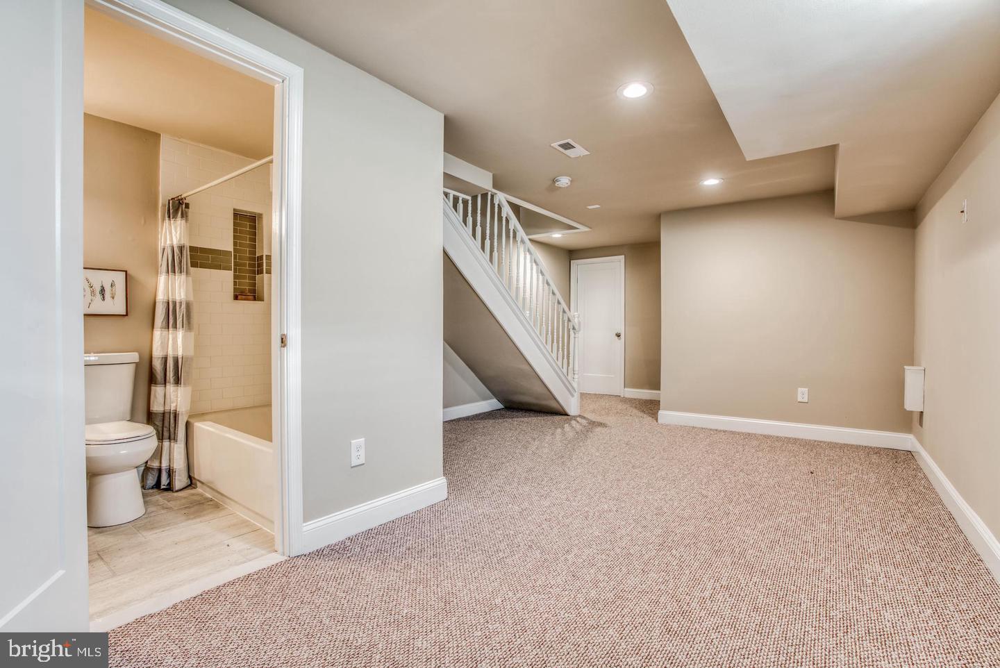 1158 Cooksie Street Baltimore, MD 21230 - Photo 7 of 17 Finished Basement with Full Bath