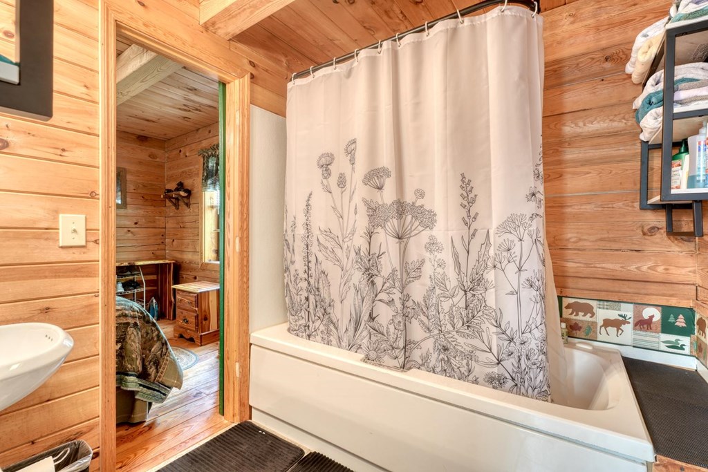 746 High Ridge Road Murphy, NC 28906 - Photo 30 of 44 a bathroom with a bathtub and shower