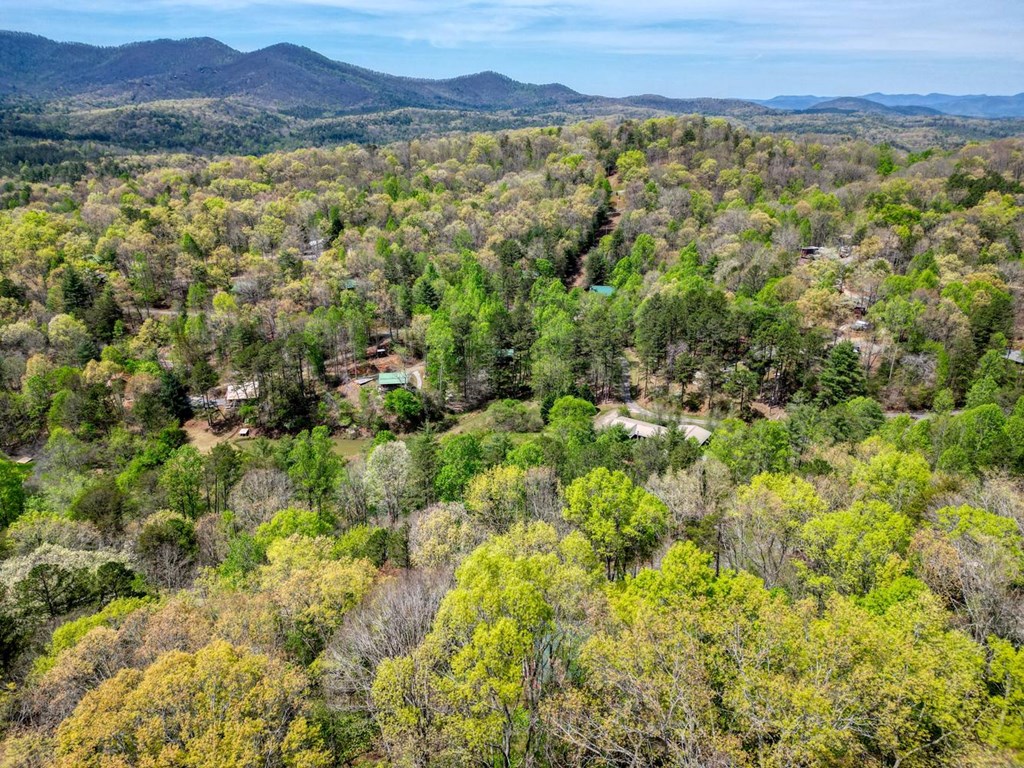 746 High Ridge Road Murphy, NC 28906 - Photo 43 of 44 a view of a city with mountains in the background