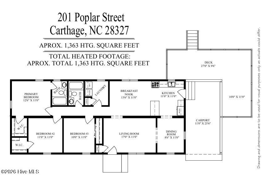 201 Poplar Street Carthage, NC 28327 - Photo 19 of 20 201 POPLAR